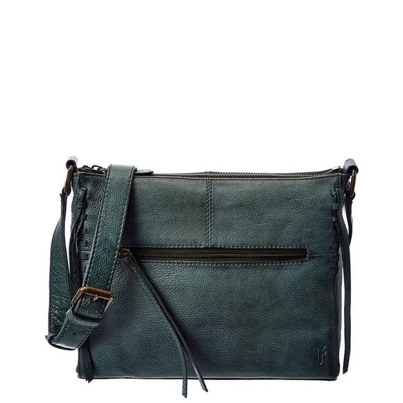 Frye Bags Frye Caelan Leather Crossbody Green Poshmark
